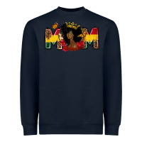 Navy Juneteenth mom Heavyweight Sweatshirt - FaDigitalArtStudio