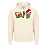 Vintage Artic Christmas camp Vintage Hoodie - NancyCooperArtShop