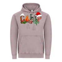 Vintage Zinc Christmas camp Vintage Hoodie - NancyCooperArtShop