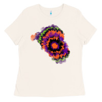 Bone tie dye patch Ladies Tee - RanaPortraitStore