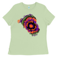 Matcha tie dye patch Ladies Tee - RanaPortraitStore