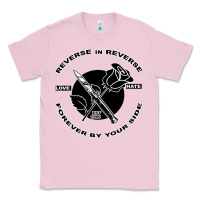 Bubblegum Pink Reverse ın Reverse Love Hate Forever By Your Sıde Classic Tee - Bettercallsaul