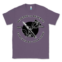 Lavender Reverse ın Reverse Love Hate Forever By Your Sıde Classic Tee - Bettercallsaul