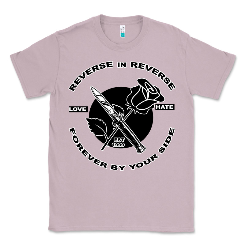 Reverse ın Reverse Love Hate Forever By Your Sıde Classic Tee by Bettercallsaul | Teevron