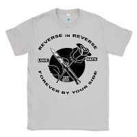 Moon Dust Reverse ın Reverse Love Hate Forever By Your Sıde Classic Tee - Bettercallsaul