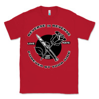 Red Reverse ın Reverse Love Hate Forever By Your Sıde Classic Tee - Bettercallsaul