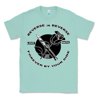 Seafoam Reverse ın Reverse Love Hate Forever By Your Sıde Classic Tee - Bettercallsaul