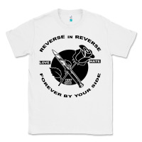 White Reverse ın Reverse Love Hate Forever By Your Sıde Classic Tee - Bettercallsaul