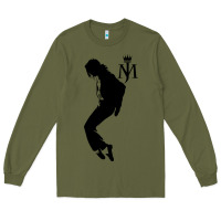 Army Green mj, dance Long Sleeve Tee - tuanDangUi