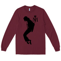 Burgundy mj, dance Long Sleeve Tee - tuanDangUi