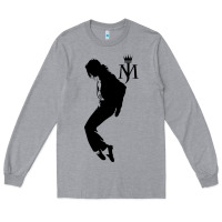 Heather Grey mj, dance Long Sleeve Tee - tuanDangUi