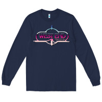 Navy west end records Long Sleeve Tee - tuanDangUi