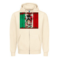 Sandshell mexican messy bun mamacita Zipper Hoodie - BundleAndBundleShop
