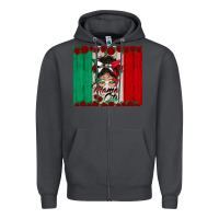 Smoke mexican messy bun mamacita Zipper Hoodie - BundleAndBundleShop