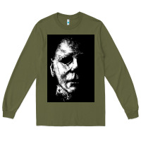 Army Green michael, myers, halloween Long Sleeve Tee - tuanDangUi