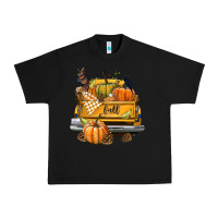 Black Fall Truck Urban Heavy Tee - texasbilliewilder