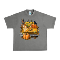 Tornado Fall Truck Urban Heavy Tee - texasbilliewilder