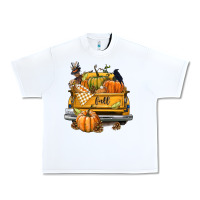White Fall Truck Urban Heavy Tee - texasbilliewilder