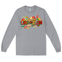 Heather Grey cinco de mayo librarian Long Sleeve Tee - CowGirlArtShop
