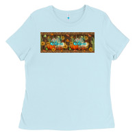 Baby Blue welcome fall 11 oz mug Ladies Tee - BundleAndBundleShop