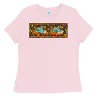 Bubblegum Pink welcome fall 11 oz mug Ladies Tee - BundleAndBundleShop