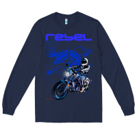 Navy cmx 1100 rebel custom Long Sleeve Tee - tuanDangUi