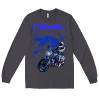 Smoke cmx 1100 rebel custom Long Sleeve Tee - tuanDangUi