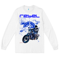 White cmx 1100 rebel custom Long Sleeve Tee - tuanDangUi
