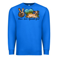 True Royal Peace Love Spanish Goat Premium Sweatshirt - LillyAllenDesigns