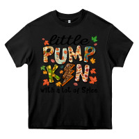 Black little pumpkin with a lot of spice Heavy Core Tee - MaliasSmallBusiness