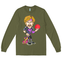 Army Green ben stiller   white goodman Long Sleeve Tee - tuanDangUi