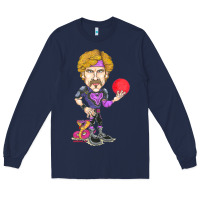 Navy ben stiller   white goodman Long Sleeve Tee - tuanDangUi