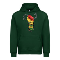 Forest Green free ish since 1865 Urban Hoodie - BarkalooDesign