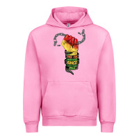 Fuchsia Pink free ish since 1865 Urban Hoodie - BarkalooDesign