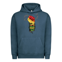 Pigment Midnight Navy free ish since 1865 Urban Hoodie - BarkalooDesign