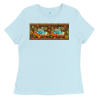 Baby Blue welcome fall 15 oz mug Ladies Tee - BundleAndBundleShop