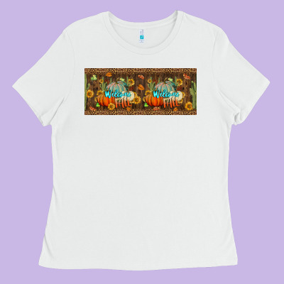 Welcome Fall 15 Oz Mug Ladies Tee Designed By Bundleandbundleshop