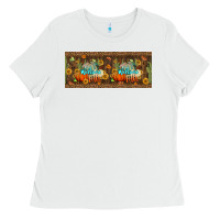 White welcome fall 15 oz mug Ladies Tee - BundleAndBundleShop