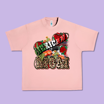 Mexican Mom Urban Heavy Tee Designed By Nancycooperartshop