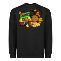 Black black girl magic Heavyweight Sweatshirt - FaDigitalArtStudio