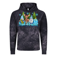 Cloud Black merry christmas gnomes Vintage Hoodie - texasbilliewilder