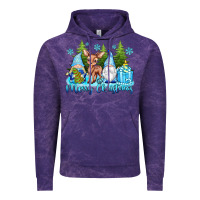 Cloud Purple merry christmas gnomes Vintage Hoodie - texasbilliewilder