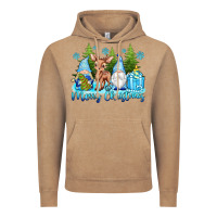 Vintage Coffee merry christmas gnomes Vintage Hoodie - texasbilliewilder