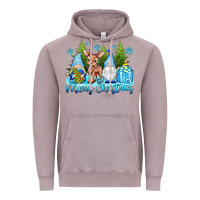 Vintage Zinc merry christmas gnomes Vintage Hoodie - texasbilliewilder
