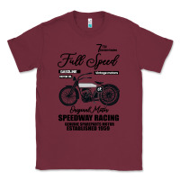 Burgundy Speedway Racing Full Speed Pin Classic Tee - Bettercallsaul