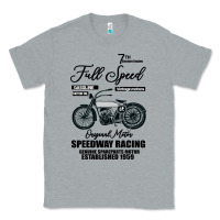 Heather Grey Speedway Racing Full Speed Pin Classic Tee - Bettercallsaul