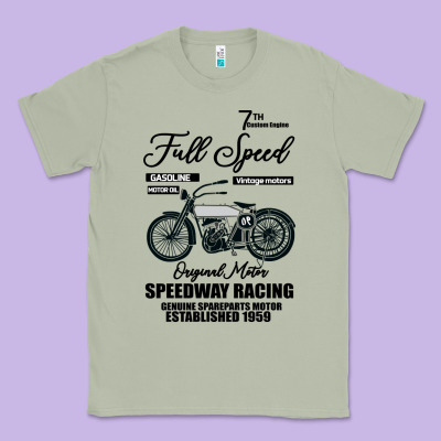 Speedway Racing Full Speed Pin Classic Tee Designed By Bettercallsaul