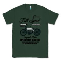 Sports Green Speedway Racing Full Speed Pin Classic Tee - Bettercallsaul