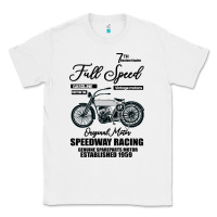 White Speedway Racing Full Speed Pin Classic Tee - Bettercallsaul