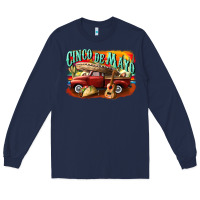 Navy cinco de mayo truck Long Sleeve Tee - CowGirlArtShop